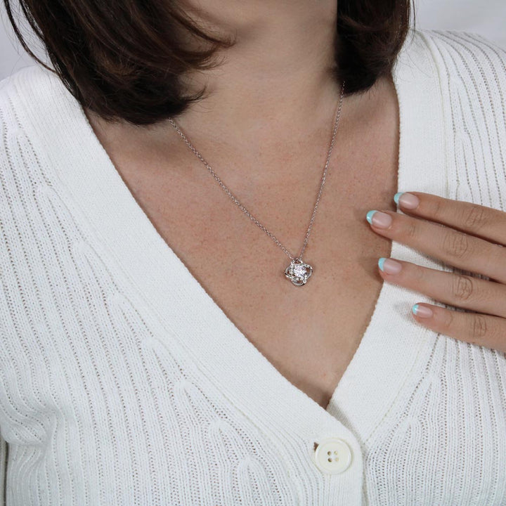 Love Knot Pendant Necklace